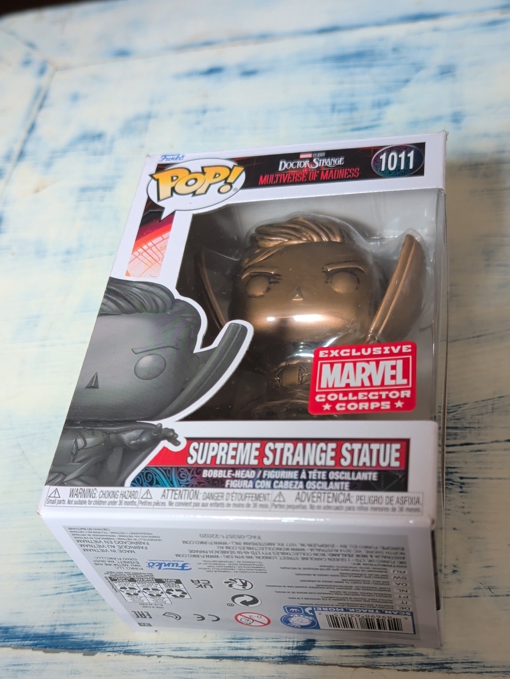 Funko Supreme Strange Statue - Metallic Gold 1011